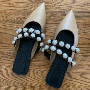 Pearl flats - Zara